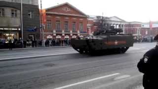 Russian Armata T14 Tank Armata and Kurganets25 BMPs Finally UNVEILED [upl. by Arodnap942]