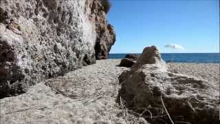 Playa Burriana Burriana Beach Nerja [upl. by Nameerf]