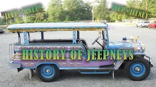 JEEPJITNEY HISTORY OF JEEPNEYS [upl. by Rector]