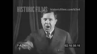 Huey Long Collection  High Finance Speech [upl. by Bang755]