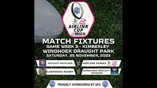 Novavit Griffons vs Airlink Pumas amp Windhoek Draught Griquas vs Leopards  Airlink Cup Round 3 [upl. by Necila832]