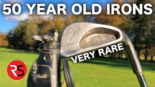 I play golf with 50 YEAR OLD clubs  SURPRISING RESULTS [upl. by Guadalupe]