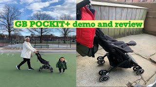 GB POCKIT Stroller demo and review [upl. by Rangel385]