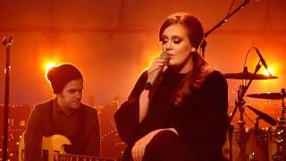 Adele Singing Hometown Glory Live at the Letterman Theater [upl. by Walworth]