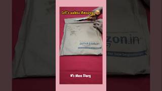 Lets unbox Amazon 📦 Ns Mess Diary [upl. by Schiro]