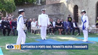 Capitaneria di Porto Fano Trombetta nuova Comandante [upl. by Hardunn]