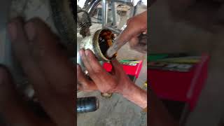 Motorcycle ki wiring kharab hone ki vajahmotorcycle mehanic heavy shortvideo [upl. by Lanfri]