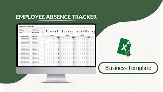 Employee Absence Tracker Excel Template [upl. by Arsuy]