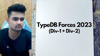 TypeDB Forces 2023 Div1  Div2  Solutions [upl. by Innus]