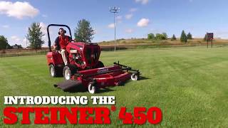 Rotary Mower for the Steiner 450 [upl. by Lledualc]