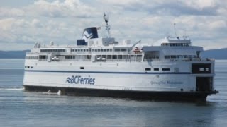 BC Ferries Tsawwassen to Swartz Bay Queen of New Westminster [upl. by Ttessil]