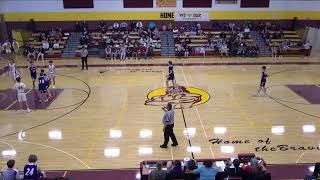 Turtle Mountain vs Bottineau High School Boys JuniorVarsity Basketball [upl. by Nidnarb462]