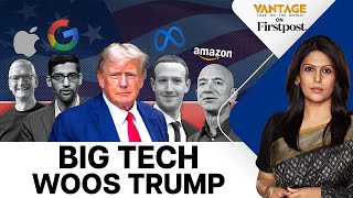 MaraLago Diplomacy Why Big Tech is Cozying Up to Trump  Vantage with Palki Sharma [upl. by Atinor]