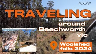 Traveling Around Beechworth Vic Woolshed Falls Bates Dam [upl. by Annahaj380]