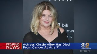 Actress Kirstie Alley dies from cancer at age 71 [upl. by Flosser990]