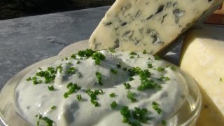 SosDip z Sera Pleśniowego Blue Cheese Dressing KuchniaKwasiora [upl. by Enaira]