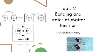 AQA GCSE Chemistry Topic 2 bonding and state of matter Revision [upl. by Eatnwahs792]