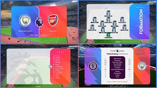 PES 2017 NEW PREMIER LEAGUE SCOREBOARD 20242025 [upl. by Euf694]