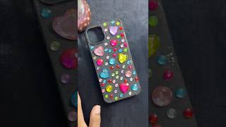 DIY  Easy mobile cover mobilecoverart mobile iPhone pearls mobilecase art craft DIY shorts [upl. by Landon]