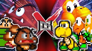 Goomba VS Koopa 2 Epic Nintendo Battle  DBX [upl. by Schonfield997]