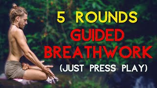 MINDBLOWING Full Guided Breathwork Session  5 Rounds  Meditation [upl. by Aneekal]