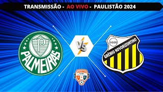 PALMEIRAS X NOVORIZONTINO  AO VIVO  CAMPEONATO PAULISTA 2024  VARANDA [upl. by Imoyaba]