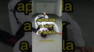 estrangulamento com a lapela jiujitsu jiujitsu bjj [upl. by Yelwah]