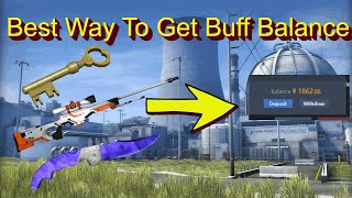 Best and Fastest Way to get Buff balance in 2023 CSGO [upl. by Atirihs432]