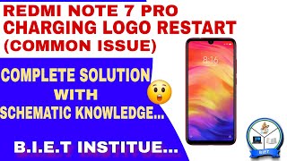 Redmi Note 7 Pro Charging Logo Restarting Problem [upl. by Hadlee]