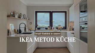 Ikea Metod Küche 🥐 Detail Einblick nach eineinhalb Jahren Nutzung ☕️ [upl. by Sill]