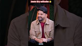 Zomato flirty notification 😂  kapilsharma comedy funny zomato infosys funnypodcast [upl. by Enitsirk903]