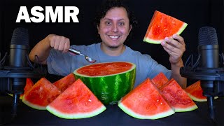 ASMR Watermelon Mukbang NO TALKING [upl. by Delwin8]