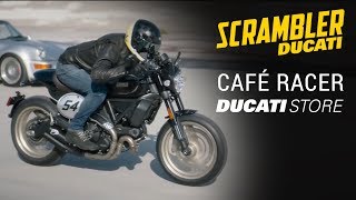 Scrambler Cafe Racer Ducati Store UK [upl. by Brightman]