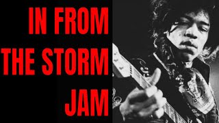 In From The Storm Jam Jimi Hendrix Style Backing Track F Minor [upl. by Naloc]