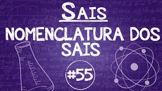 Química Simples 55  Sais  Nomenclatura [upl. by Nylessej751]