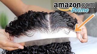 OMG HD Lace Wigs From AMAZON  Amazon Prime Must Haves Natural Curly Clear HD Lace Wig Nadula [upl. by Revorg424]