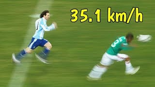 Lionel Messi  Amazing Speed and Acceleration Show [upl. by Yclek]