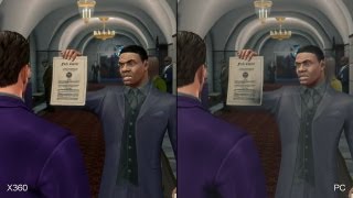 Saints Row 4 Xbox 360 vs PC Comparison [upl. by Lulita703]