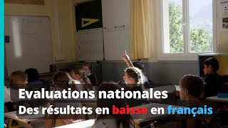 Evaluations nationales  Les CE1 et les 6e peinent en français [upl. by Marylee]