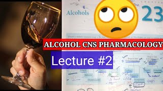 Alcohol 🛑 Chapter 23 cns pharmacology clinical uses and side effects of alcohol ADH MEOS SYSTEM [upl. by Atinuahs]