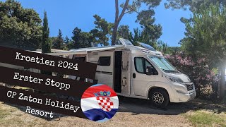 Kroatien Urlaub 2024  ZatonNin  Camping Zaton Holiday Resort  Teil 2 [upl. by Racso]