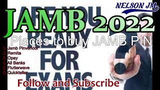 JAMB 2022 How to Buy JAMB PIN [upl. by Broadbent]