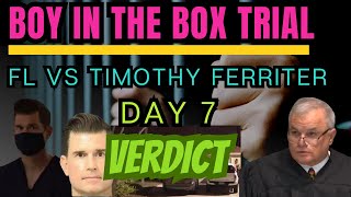 VERDICT FL vs Timothy Ferriter The boy in the box [upl. by Lenoyl]