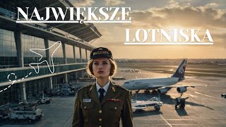 TOP 5 Największych Lotnisk na Świecie – Te Liczby Cię Zaskoczą 🌍✈️ [upl. by Afnin]