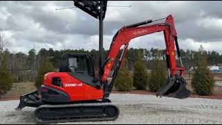 GovDeals 2019 Kubota KX0804A Mini Excavator [upl. by Swope890]