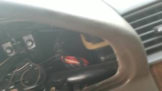 1996 Mercedes C220  Instrument Cluster Bulb Replacement [upl. by Ycrem696]