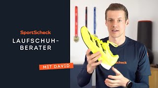 SportScheck Laufschuhberater mit Laufprofi David Schönherr  In 3 Schritten zum perfekten Laufschuh [upl. by Trilbee]