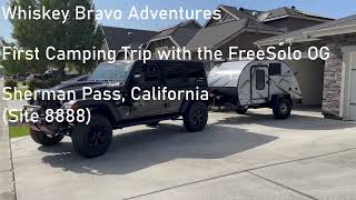 Braxton Creek FreeSolo OG Trailer  First Camping trip and how it all went [upl. by Azial]