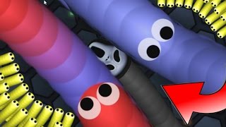 WORLD RECORD 6000000 MASS SLITHERIO HACK  New Mods Slitherio Invisible Scary Skin Gameplay [upl. by Alica]