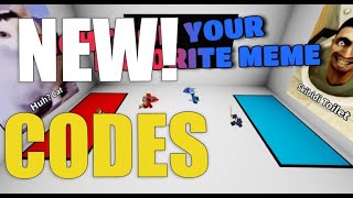 ROBLOX BETTER MEME CODES 🎁🎁🎁 HOW TO REDEEM [upl. by Hakim]